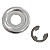 Kit Arruela+trava Compatível Motosserra Stihl Ms170/180/250 - Imagem 1