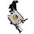 Carburador Para Motosserra Husqvarna 445e/450e Original - Imagem 1