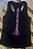 NADADOR BABY LOOK DRY FIT KEEPUP PRETA - Imagem 2