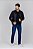 Jaqueta Masculina Trich Jeans Preto Resinado - Imagem 4