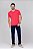 Camiseta Masculina Trich Casual Bordo - Imagem 3