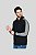 Blusa Moletom Preto com Capuz e Ziper Faixa Preto Braço 2301 - Imagem 3
