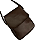 Bag Lateral Detuli Grande Com Tampa Marrom - Imagem 5