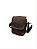 Bag Lateral Detuli Pequena Com Tampa Marrom - Imagem 2