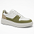 Tênis Casual Detuli Couro Branco/Verde HYP 003 - Imagem 1
