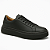 Tênis Casual Detuli Couro Preto WEZ 005 - Imagem 1