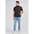 Colete Masculino Acolchoado Acostamento Preto - Imagem 3