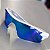 Óculos Esportivo Branco com Lente Azul/Roxa 28150 - Imagem 3