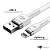 Cabo Lightning/USB - UP Electronics, Carregamento Rápido, Acabamento Premium e Transferência de Dados – Branco - Imagem 2