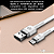 Cabo Micro USB/USB - UP Electronics, Carregamento Rápido, Acabamento Premium e Transferência de Dados - Branco - Imagem 6