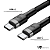 Cabo USB-C/USB-C - UP Electronics, Carregamento Rápido, Acabamento Premium e Transferência de Dados – Preto - Imagem 2