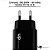 Carregador de Tomada USB UP Electronics 15W, Carregamento Rápido, Compatível com Smartphones e Tablets – Preto - Imagem 3