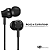 Fone de Ouvido com Microfone P3 UP Electronics – Intra Auricular, Isolamento Acústico, Super Bass, Confortável, Áudio Premium, Cabo 3.5mm para Celular, PC, Notebook - Imagem 4