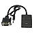 Cabo Conversor VGA para HDMI com Áudio e Vídeo 1080p Alimentação por USB Exbom CC-VHA30 - Imagem 1