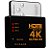 Hub Switch Hdmi com 3 Entradas e 1 Saída Chaveador Divisor Full HD 1080p 4k 3D Com Controle - Imagem 1