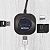 HUB USB 5 em 1 com 3 Portas USB 2.0 + 1 Leitor de Cartão microSD + 1 SD Exbom UH-R23 - Imagem 6