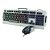 Kit Teclado Semi Mecânico Mouse Gamer Usb Abnt2 Iluminado Led Rgb Metal Exbom BK-G3000 Prata - Imagem 6
