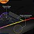 Mouse pad Exbom Extra grande RGB led Rainbow 80x30 cm 11 Modos de iluminação - Imagem 4