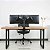 SUPORTE A GÁS PARA 2 MONITORES 17'' A 32'' VESA 100X100 PLMSM02B - PCYES - Imagem 6