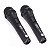 Microfone Com Fio Duplo Profissional Modelo KP-M0015 - Imagem 1