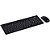 TECLADO E MOUSE SEM FIO USB DYNAMIC CORP ABNT2/1600 DPI PRETO - CMW200 - Imagem 1