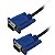Cabo VGA Info - VGA Macho + VGA Macho - com Filtro - Preto - 1.5M - Imagem 1