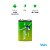 Kit 10 Blisters Bateria Alcalina Elgin com 1 unidade 9V Pilha - Imagem 3