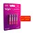 Kit 10 Blisters Pilha recarregável AAA 900mAh Elgin com 4 unidades Palito - Imagem 1