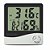 TERMO HIGROMETRO DIGITAL COM MAXIMA E MINIMA MEDIDOR DE TEMPERATURA E UMIDADE COM RELOGIO E ALARME INCOTERM - Imagem 3