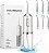 Irrigador Oral Limpeza Profunda Jato D'àgua Supersônico 3 Modos Diferentes Tanque de 220ML Branco Premium Para Dentes e - Imagem 1