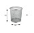Lixeira Metal - Prata 8. 5L - Imagem 4