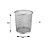 Lixeira Metal - Prata 8. 5L - Imagem 5