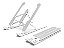 Suporte P/Notebook - Regulável, Ergonômico e Portátil (BRANCO) - Imagem 2