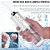 Irrigador Oral Limpeza Profunda Jato D'àgua Supersônico 3 Modos Diferentes Tanque de 220ML Branco Premium Para Dentes e - Imagem 17