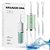 Irrigador Oral Limpeza Profunda Jato D'àgua Supersônico 3 Modos Diferentes Tanque de 220ML Branco Premium Para Dentes e - Imagem 2