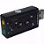 Adaptador Placa de Som USB 7.1 com P2 PC Notebook - Imagem 1