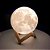 Luminaria 3D Touch Lua Cheia Abajur LED Decoracao USB RGB - Imagem 4