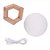 Luminaria 3D Touch Lua Cheia Abajur LED Decoracao USB RGB - Imagem 5
