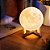 Luminaria 3D Touch Lua Cheia Abajur LED Decoracao USB RGB - Imagem 2