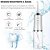 Irrigador Oral Limpeza Profunda Jato D'àgua Supersônico 3 Modos Diferentes Tanque de 220ML Rosa Premium Para Dentes e - Imagem 8