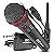 MICROFONE SEM FIO - SENSIBILIDADE: -72dB - FREQUENCIA: 100 10KHz - IMPEDANCIA: 600 Ohms - ALIMENTACAO: 1,5V KP-M0005 TTD - Imagem 2
