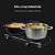 Fogão Elétrico Portátil Cooktop Elgin 2000W Double Cook 2 Bocas 220V - Imagem 5