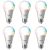 Lâmpada Inteligente Smart Color 10W Elgin RGB Wi-Fi - Compatível Alexa - KIT 6 - Imagem 1