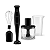 Mixer Vertical Turbo Chef Elgin 3 em 1 - 200W Preto - 220V - Imagem 1