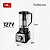Liquidificador Turbo Mondial L-1000 BI – 1000W 3L Preto/Inox - 127V - Imagem 3