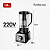 Liquidificador Turbo Mondial L-1000 BI – 1000W 3L Preto/Inox - 220V - Imagem 3