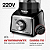 Liquidificador Turbo Mondial L-1000 BI – 1000W 3L Preto/Inox - 220V - Imagem 9
