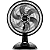 Ventilador de Mesa Mondial Turbo VT-40-NB – 40cm, 6 Pás, 127V - Imagem 1
