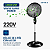 Ventilador de Coluna Mondial Super Power 40cm 6 Pás VSP-40C-B - 220V - Imagem 2