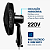 Ventilador de Coluna Mondial Super Power 40cm 6 Pás VSP-40C-B - 220V - Imagem 5